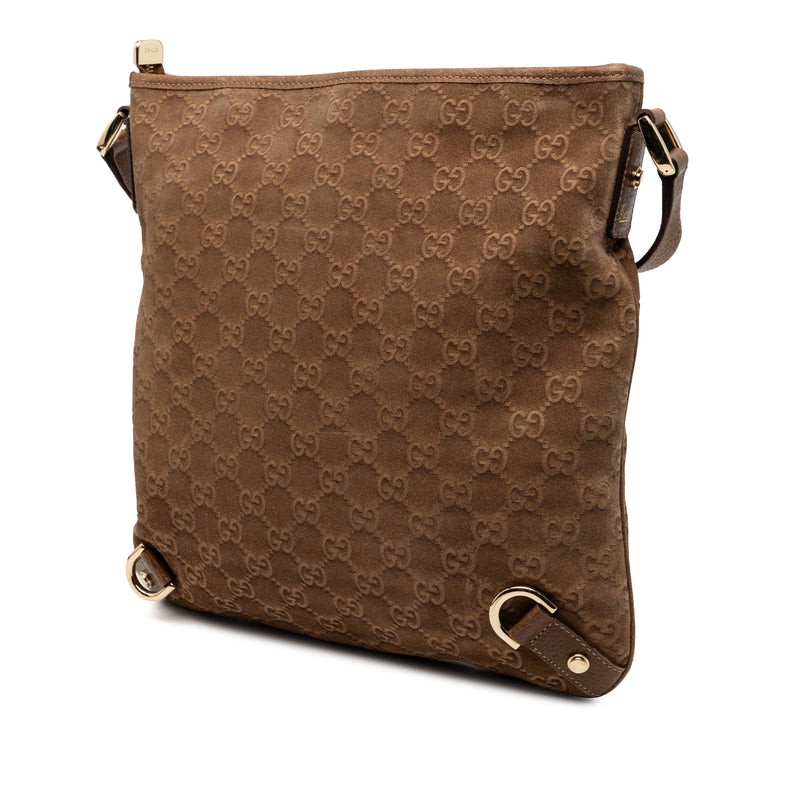 GG Suede Abbey D Ring Crossbody - Image 2