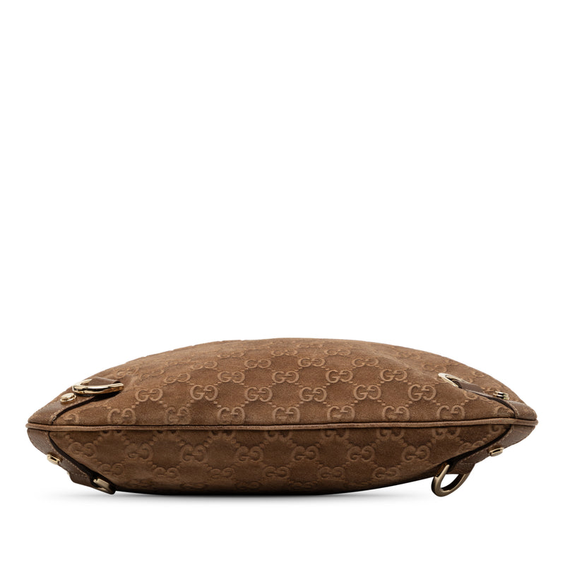 GG Suede Abbey D Ring Crossbody - Image 3