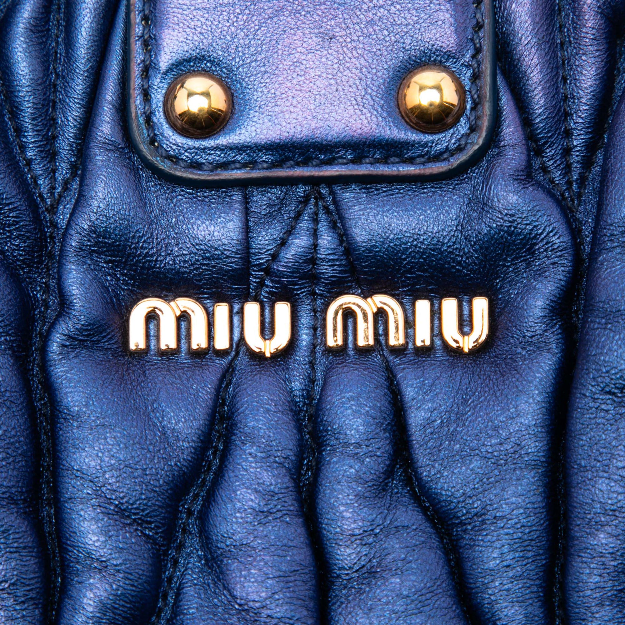 Matelasse Lux Lambskin Bauletto Aperto Satchel - Image 5