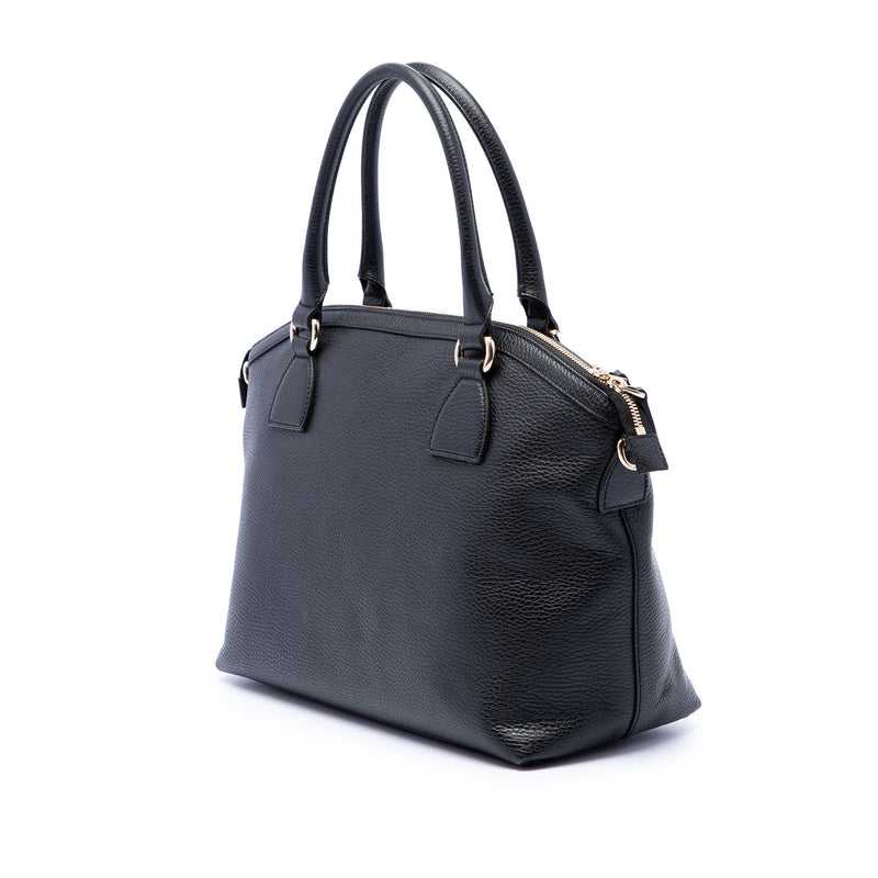 Medium Calfskin GG Charm Dome Satchel - Image 2