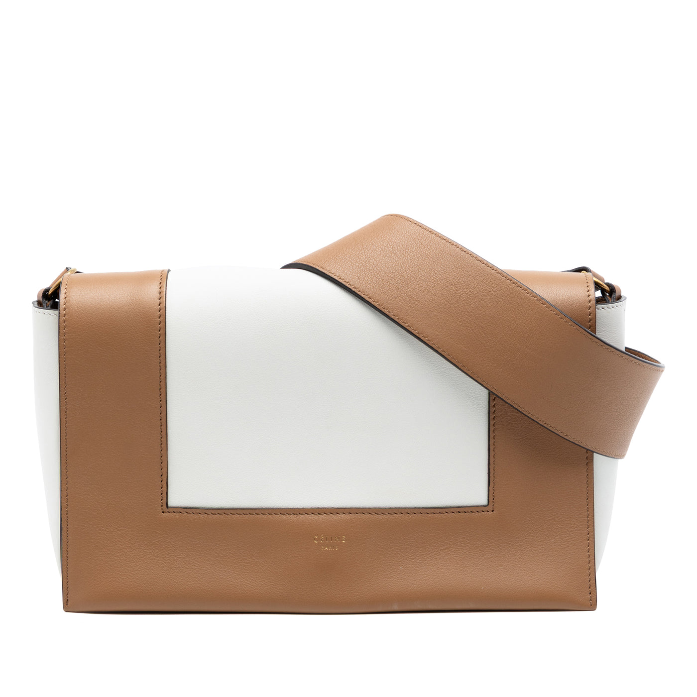 Leather Frame Shoulder Bag - Image 1