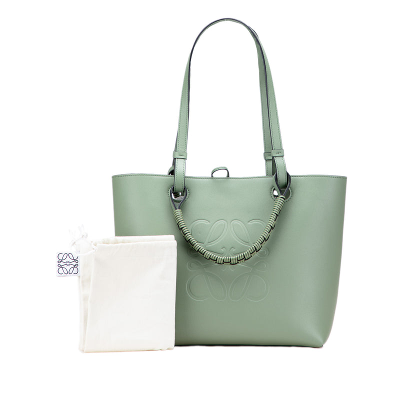 Small Smooth Calfskin Anagram Tote - Image 11