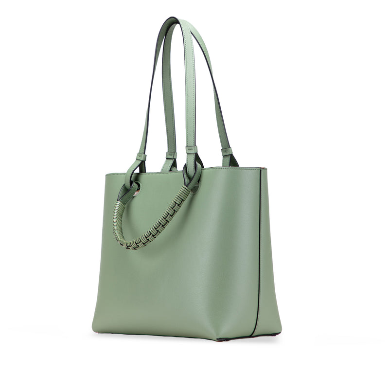 Small Smooth Calfskin Anagram Tote - Image 2