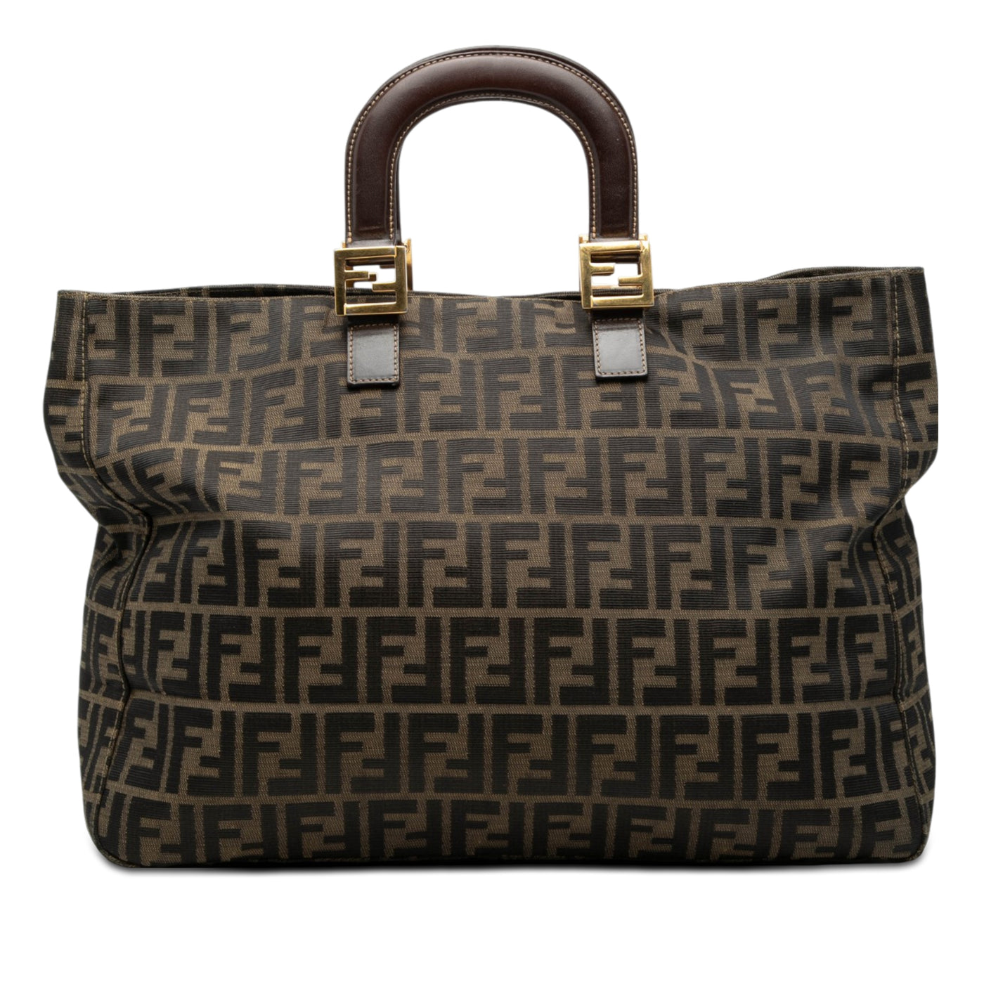 Large Zucca Canvas Twins Tote - Image 1