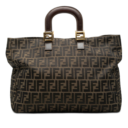 Large Zucca Canvas Twins Tote - Image 1