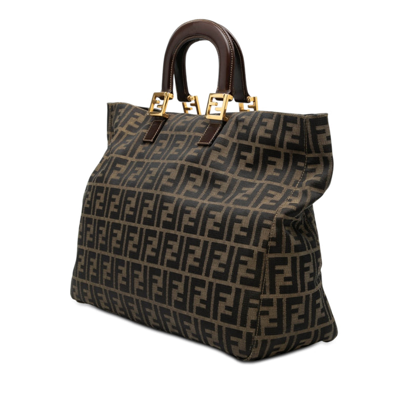 Large Zucca Canvas Twins Tote - Image 2