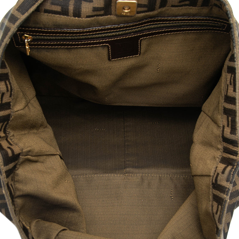 Large Zucca Canvas Twins Tote - Image 4
