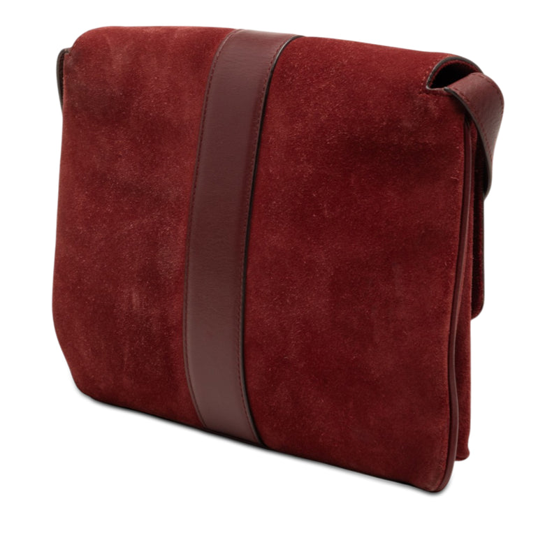 Medium Suede Arli Crossbody - Image 2