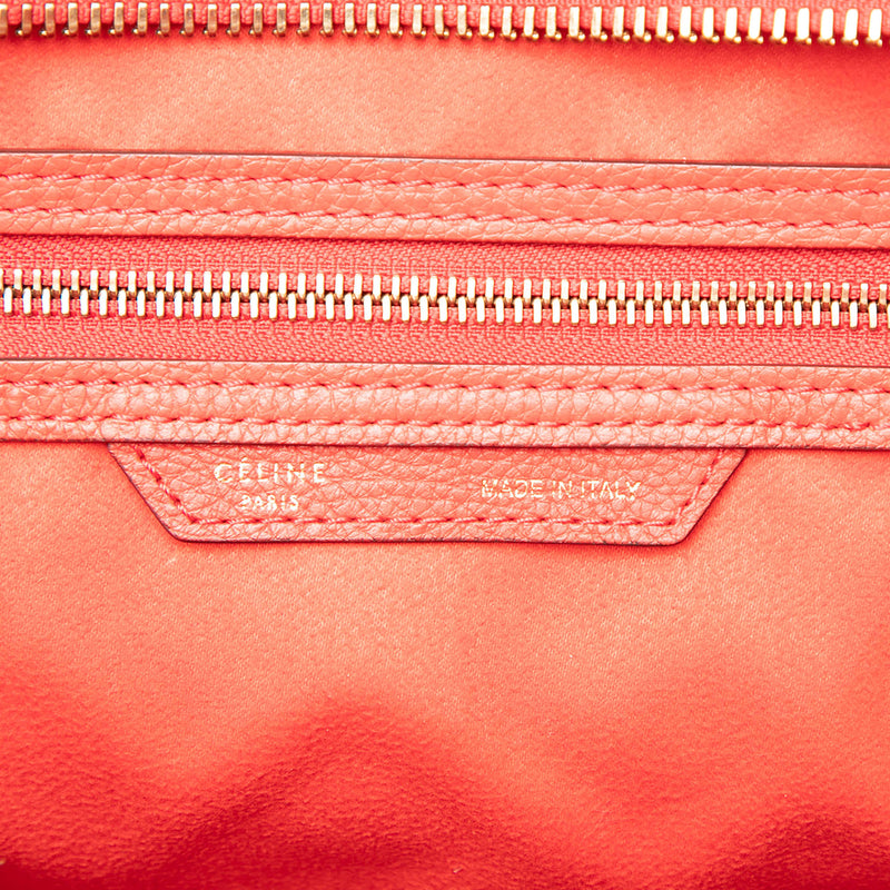 Mini Grained Calfskin Luggage Tote - Image 5