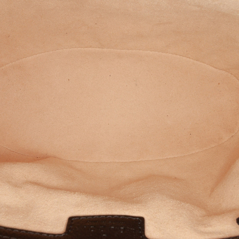 Small Calfskin Bamboo Diana Convertible Bucket Bag - Image 4