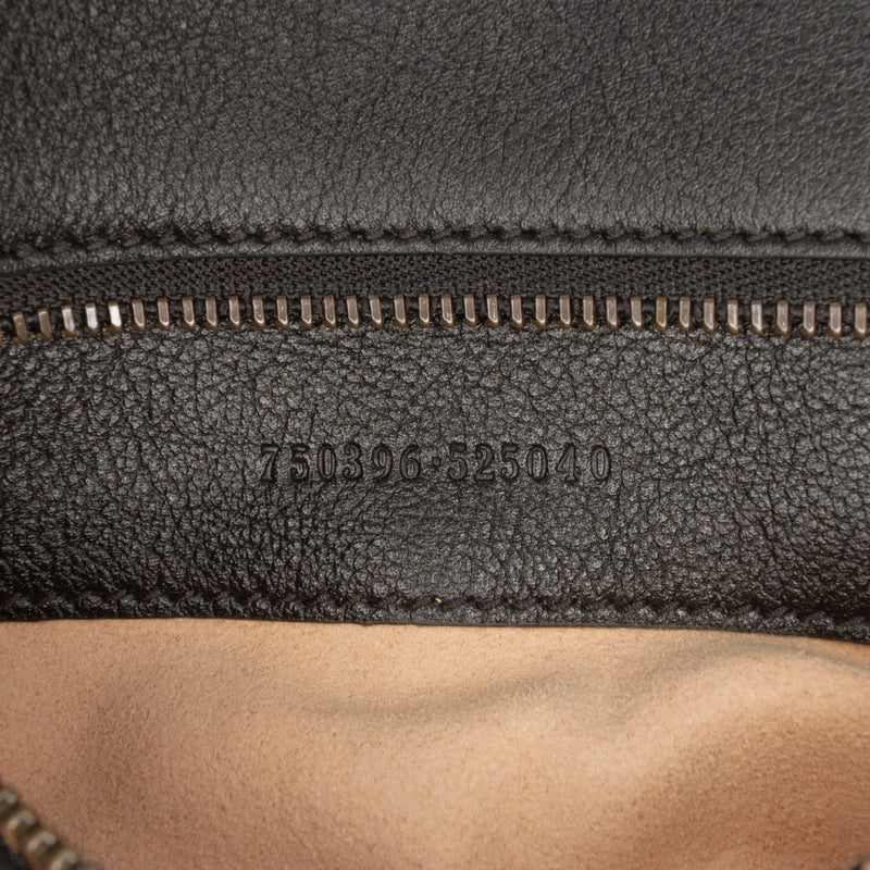 Small Calfskin Bamboo Diana Convertible Bucket Bag - Image 6