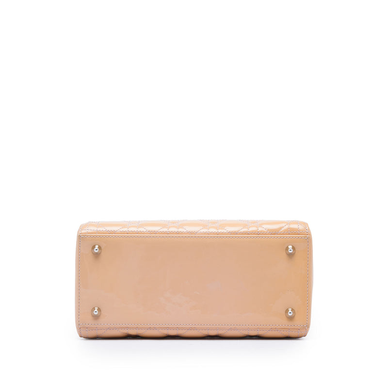 Medium Patent Cannage Lady Dior - Image 3
