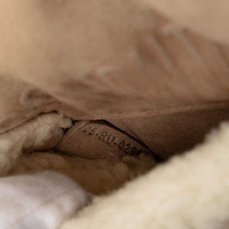 Small Suede Shearling Bobby Crossbody - Image 5