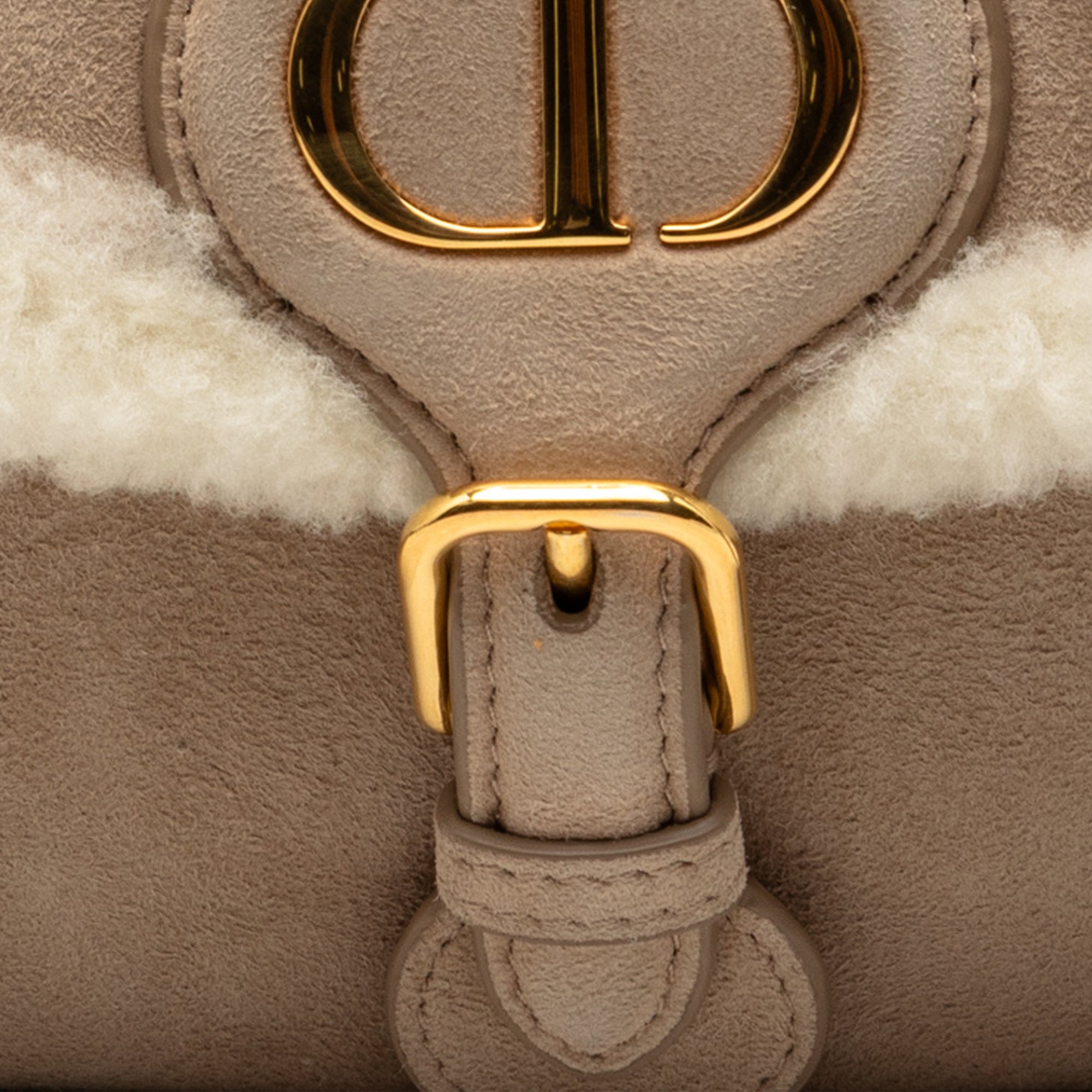 Small Suede Shearling Bobby Crossbody - Image 6
