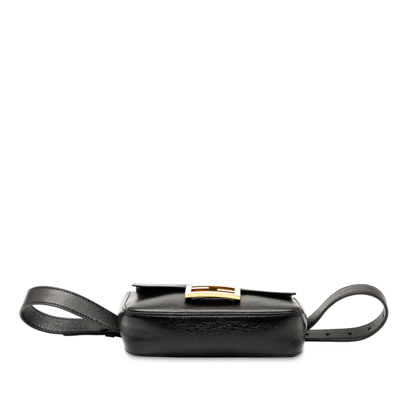 Leather FF Logo Baguette Belt Bag - Image 3