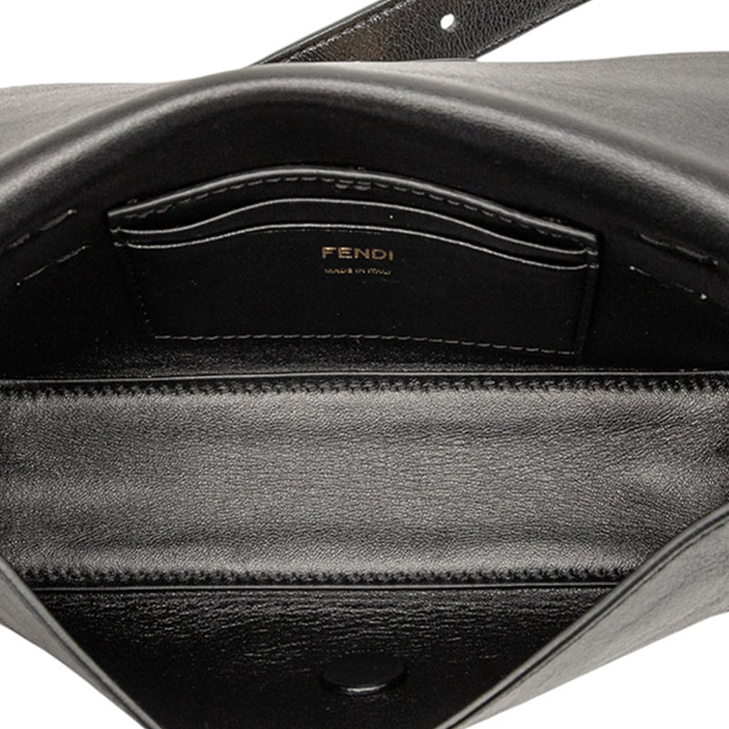 Leather FF Logo Baguette Belt Bag - Image 4