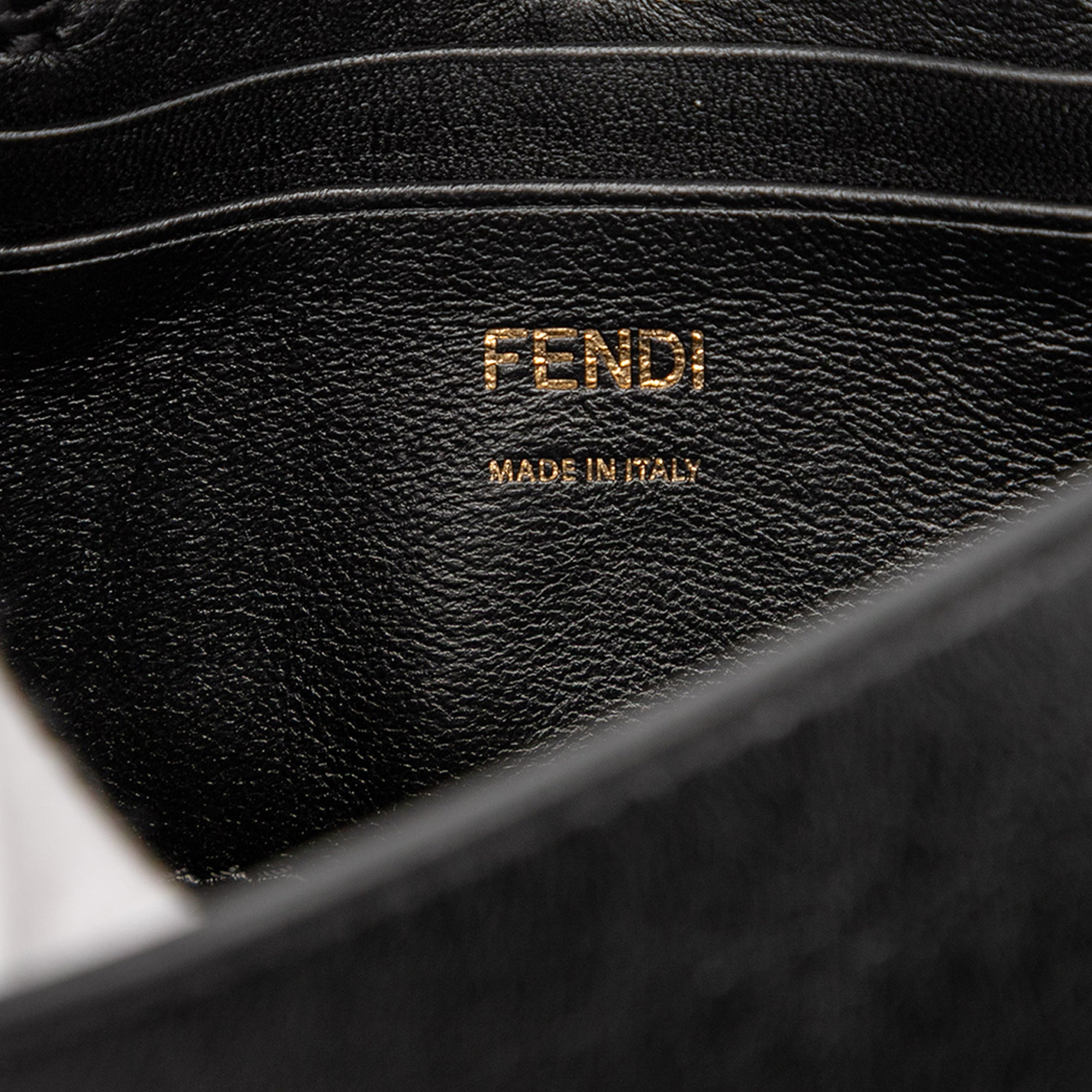 Leather FF Logo Baguette Belt Bag - Image 5