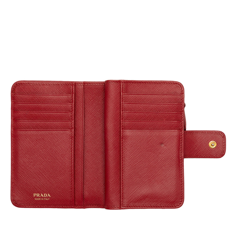 Saffiano Bifold Compact Wallet - Image 4