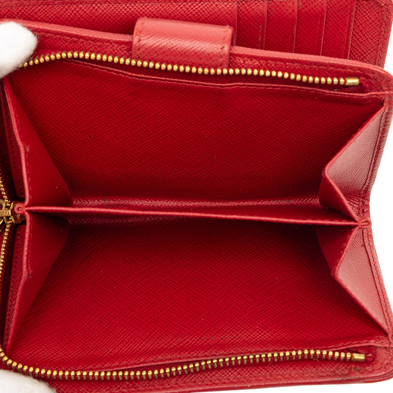Saffiano Bifold Compact Wallet - Image 5