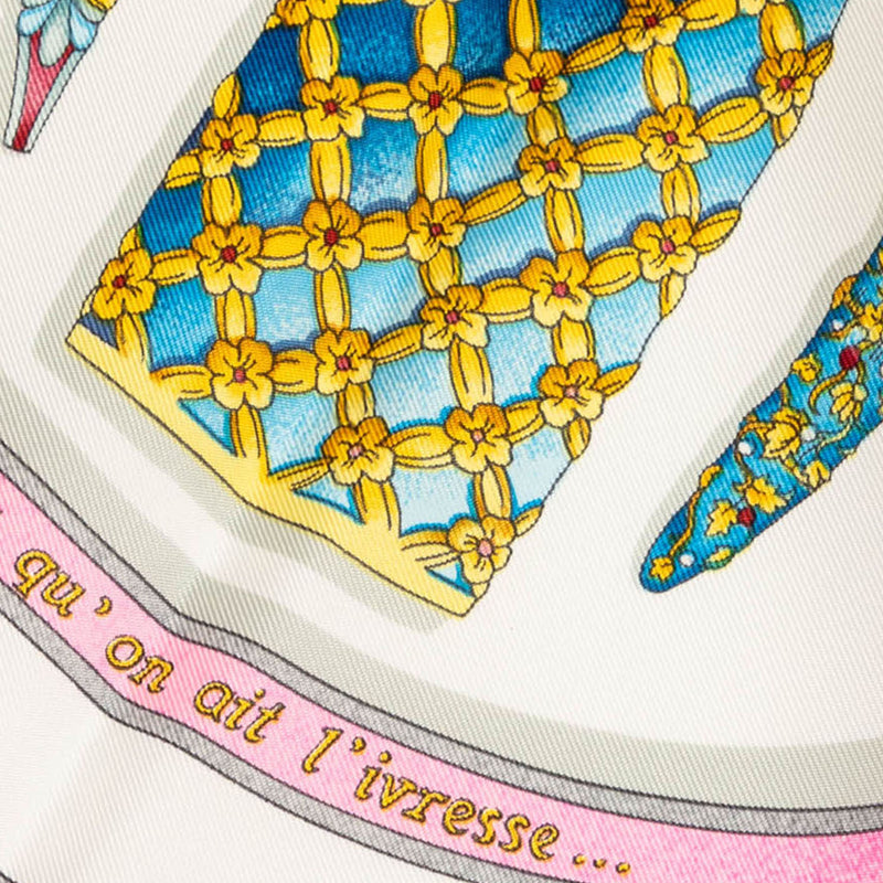 Qu Importe Le Flacon Silk Scarf 90 - Image 8
