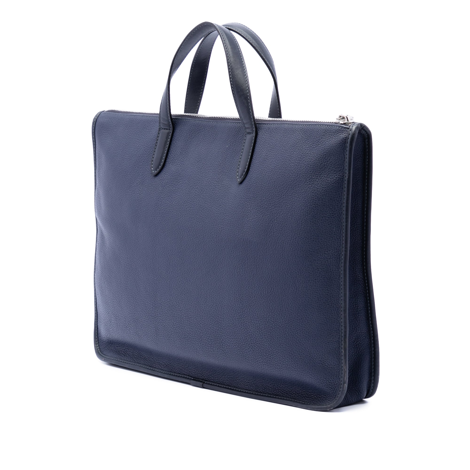 Leather Anagram Toledo Briefcase - Image 2