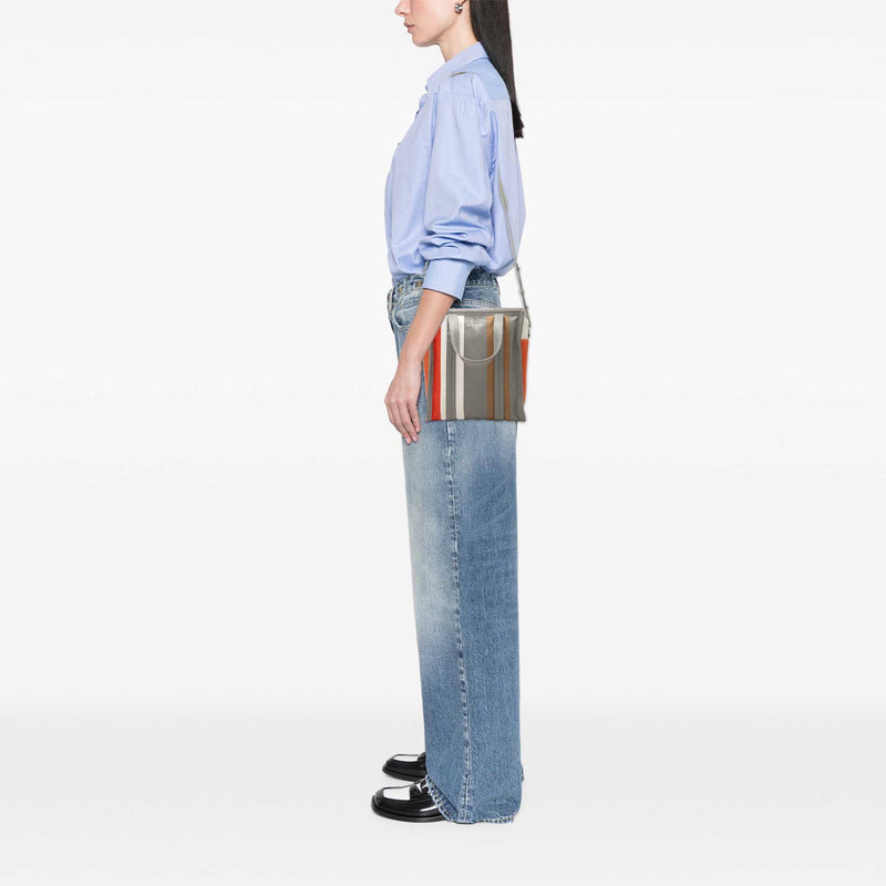 Lambskin Bazar Shopper Satchel XS - Image 7