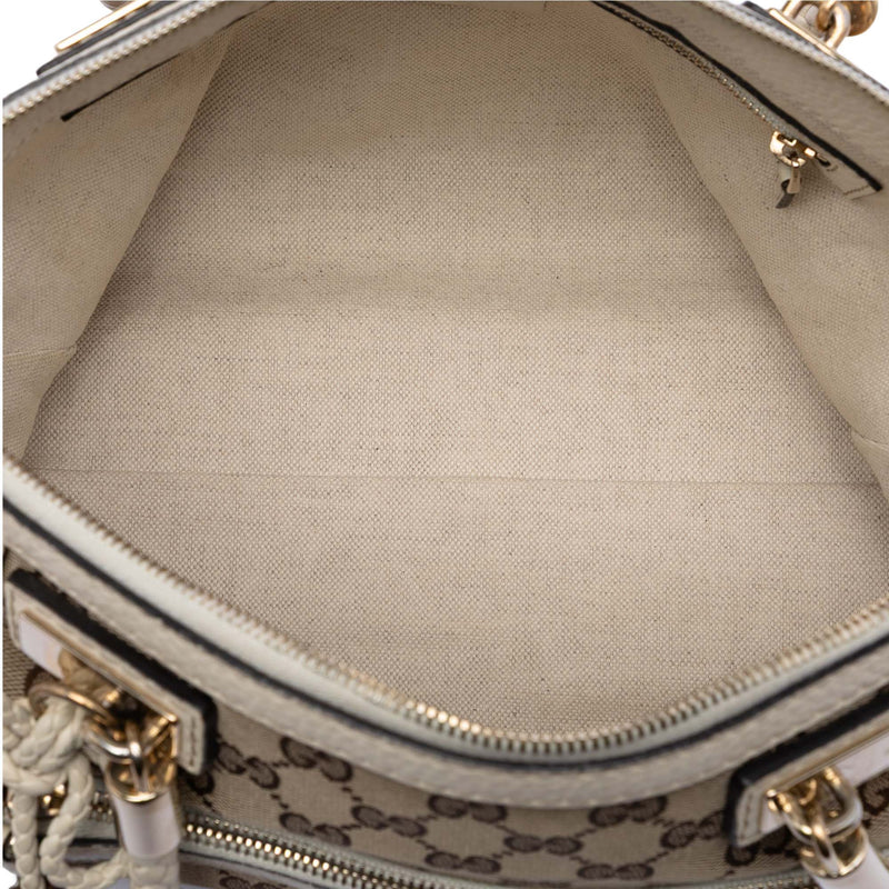GG Canvas Bella Satchel - Image 4