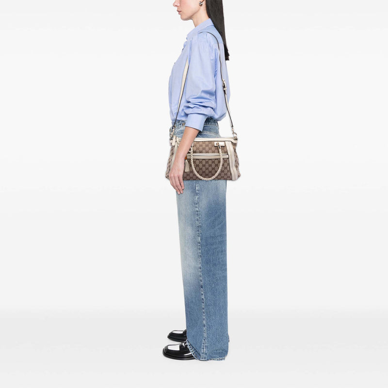 GG Canvas Bella Satchel - Image 7