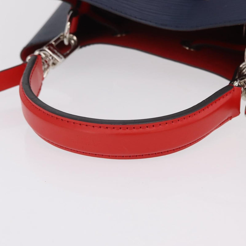 Louis Vuitton Neonoe Limited Edition Colored Damier Navy Leather Bag