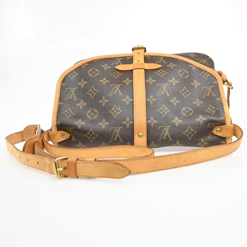 Louis Vuitton Saumur Monogram Canvas Brown Bag