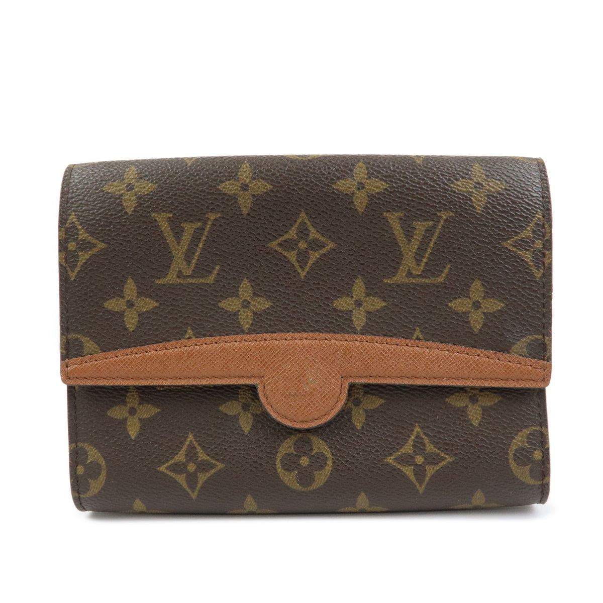 Louis Vuitton Pochette Arche Waist Monogram Canvas Brown Bag