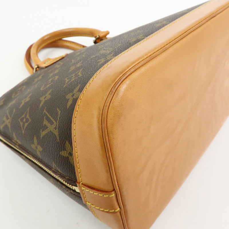 Louis Vuitton Alma Monogram Canvas Brown Bag