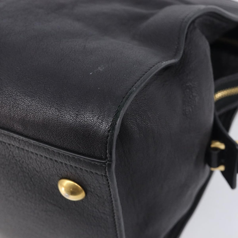 Saint Laurent Classic Y Cabas Leather Black Bag