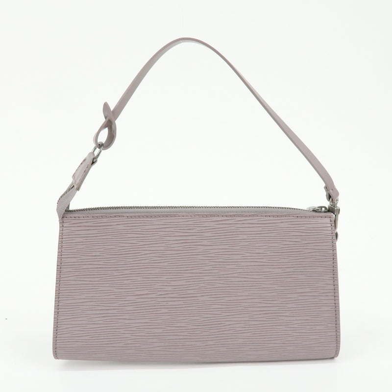 Louis Vuitton Pochette Accessoires Epi Leather Purple Bag