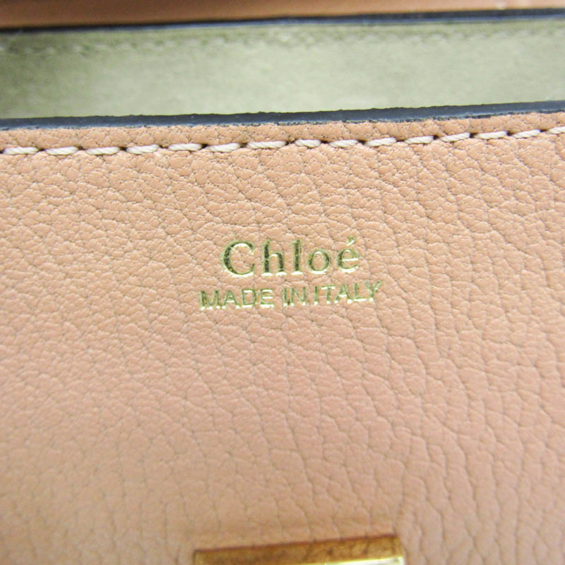 Chloe Drew Leather Orange Bag