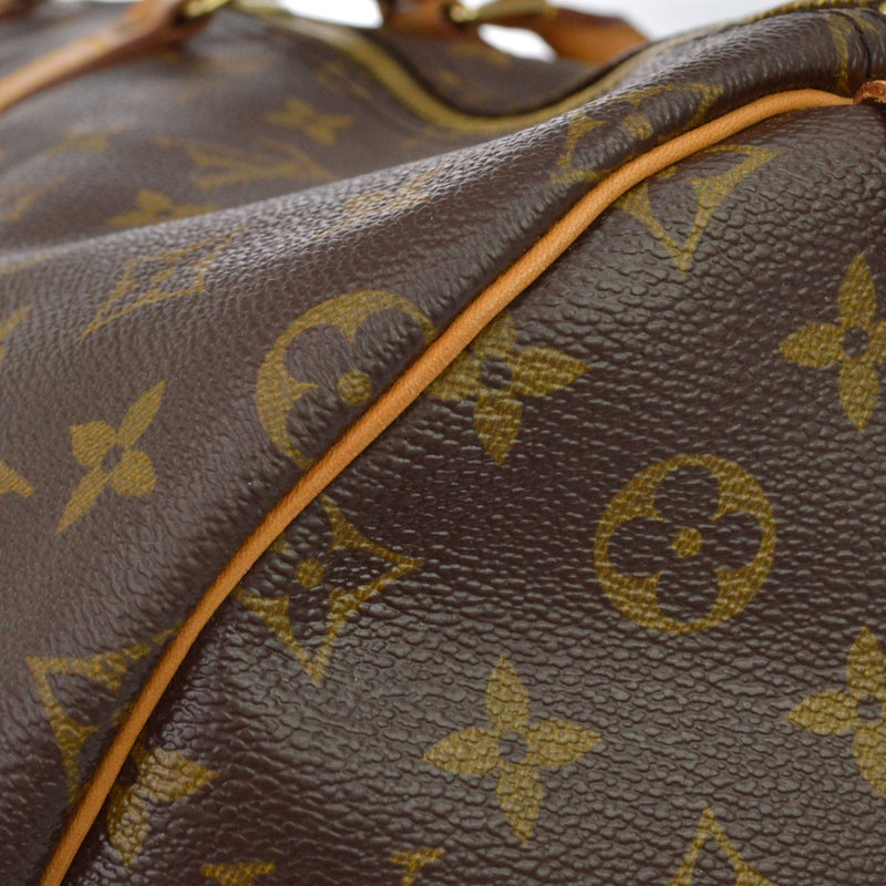 Louis Vuitton Keepall Monogram Canvas Brown Bag