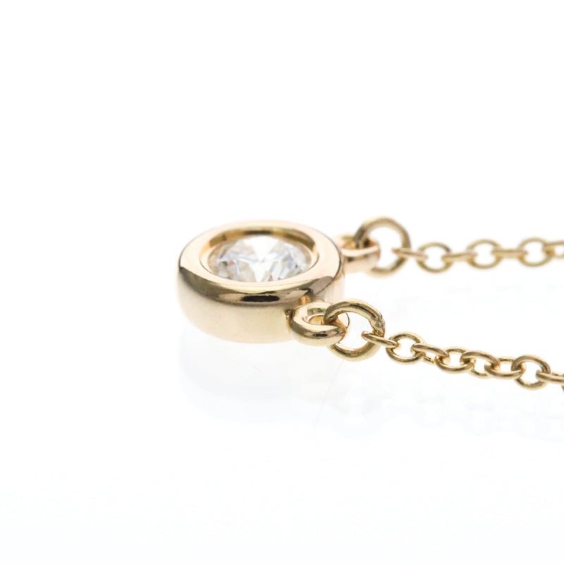 Tiffany & Co. Elsa Peretti Diamonds By The Yard Pendant 18k Rose Gold With Pear-Shaped Diamond Pink_gold Bijoux