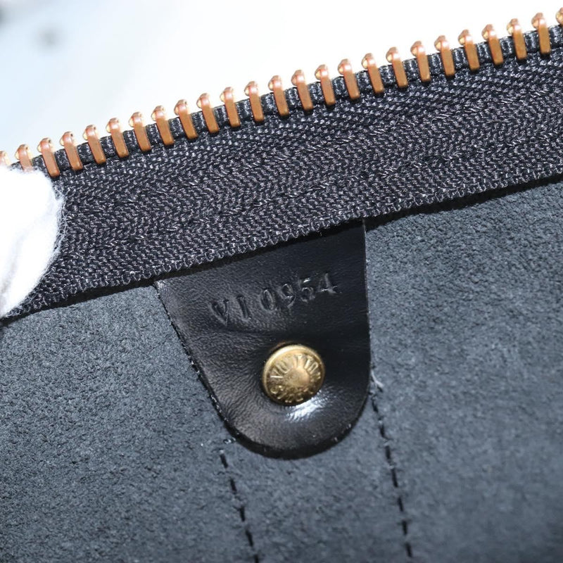 Louis Vuitton Keepall Epi Leather Black Bag