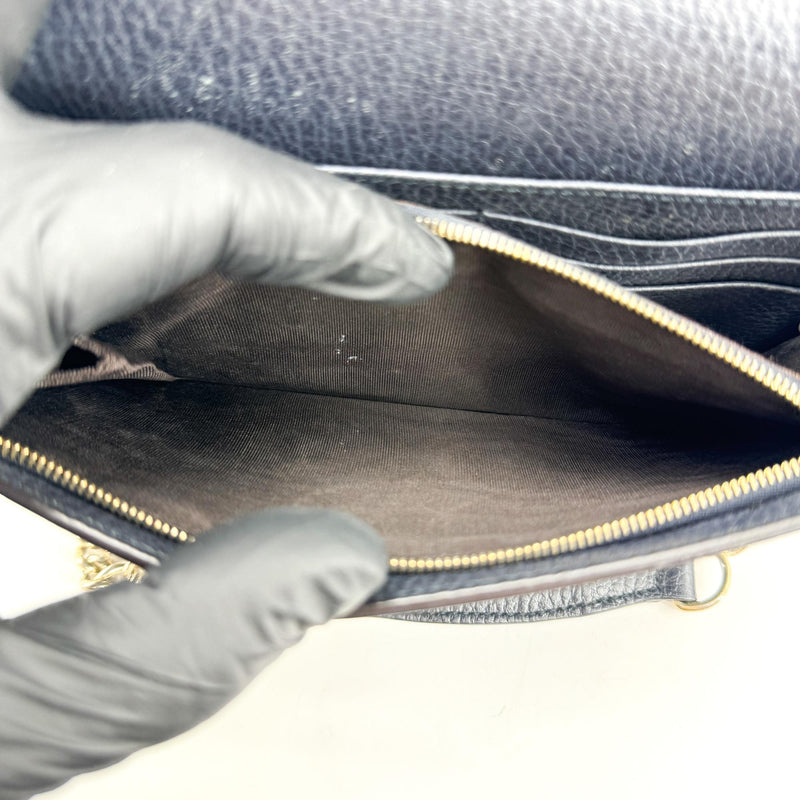 Gucci Soho Wallet On Chain Leather Red Bag