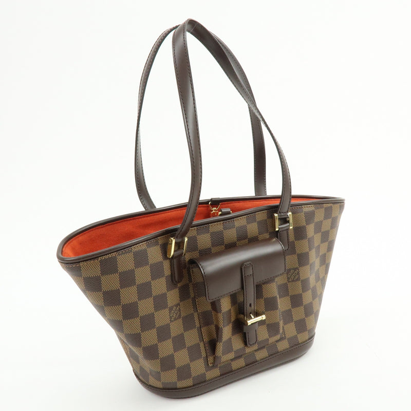 Louis Vuitton Manosque Damier Brown Canvas Bag