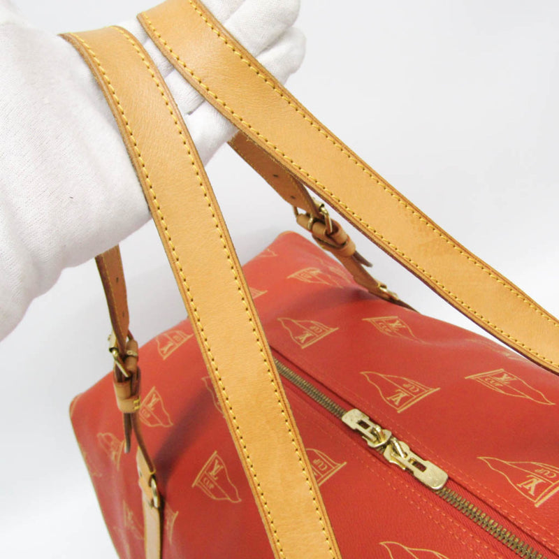 Louis Vuitton Cup Garment Cover Coated Canvas Orange Bag