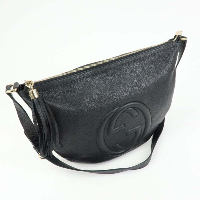Gucci Soho Messenger Leather Black