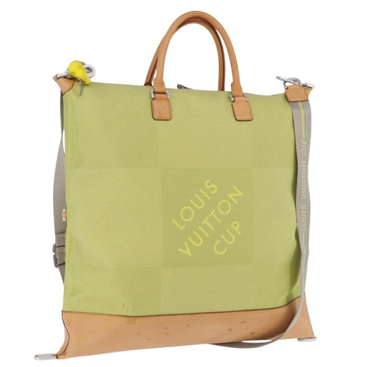 Louis Vuitton Cup Cube Damier Geant Canvas Yellow Bag