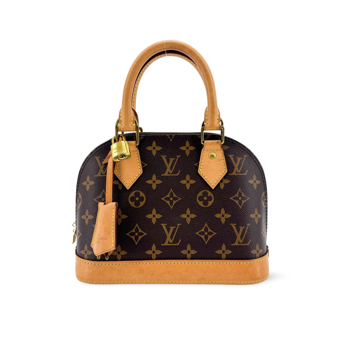 Louis Vuitton Alma Monogram Canvas Brown Bag