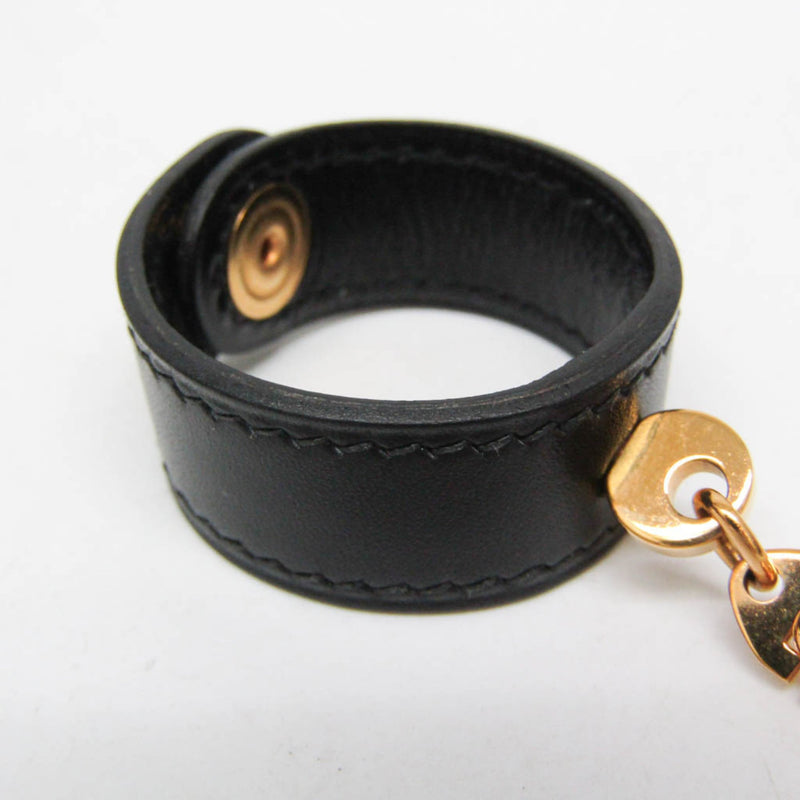 Hermes Vintage Glove Holder Leather With Metal Multicolour