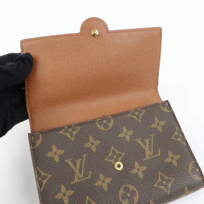 Louis Vuitton Pochette Arche Waist Monogram Canvas Brown Bag