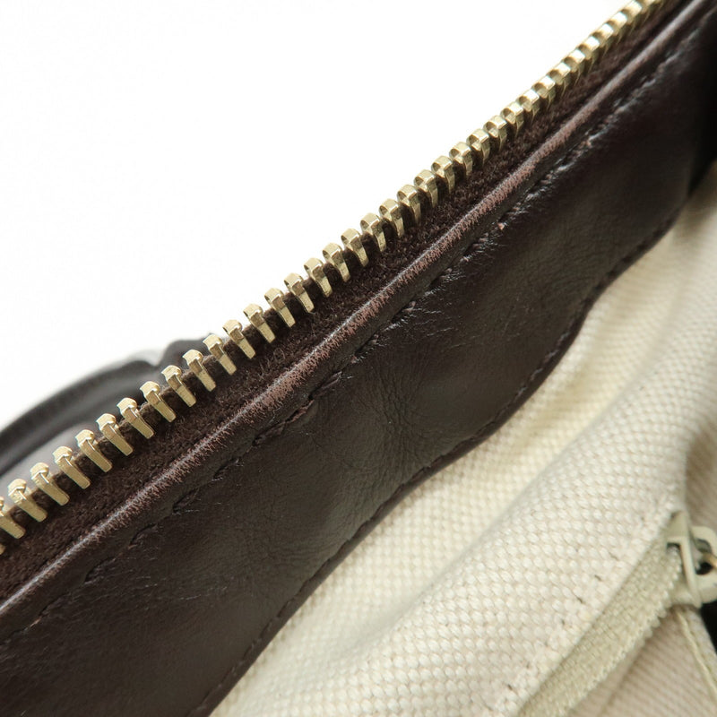 Gucci Sukey Top Handle Satchel Guccissima Leather Brown