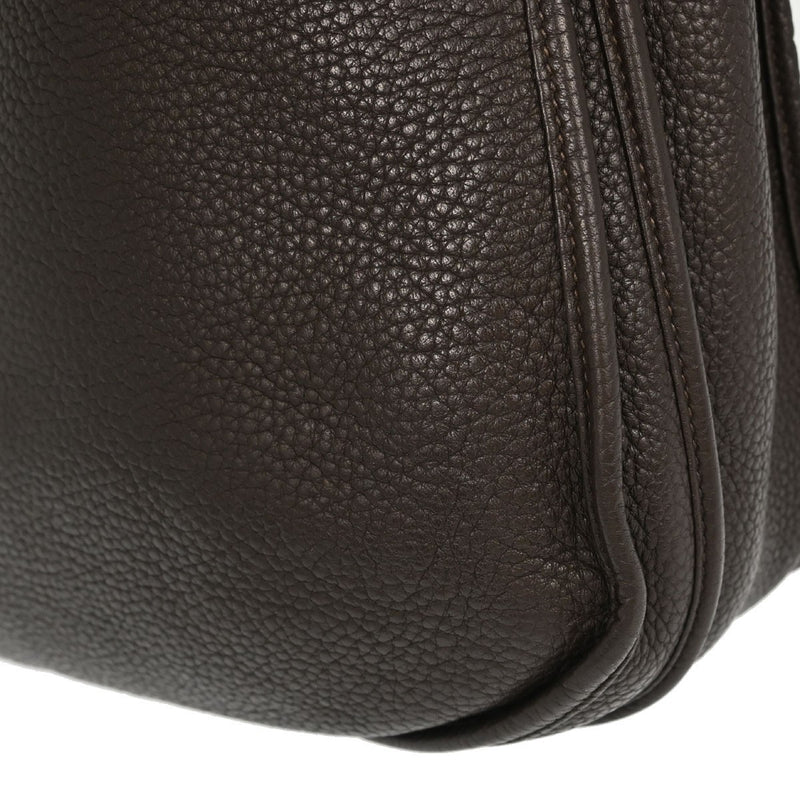 Hermes Evelyne Bag Gen Iii Clemence Brown Leather