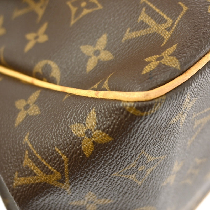 Louis Vuitton Batignolles Monogram Canvas Brown Bag