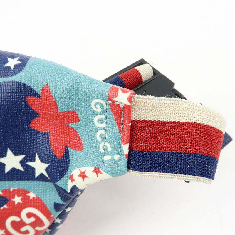 Gucci Childrens Belt Printed Coated Canvas Multicolour Bag